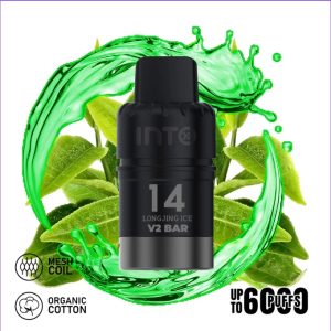 INTO V2 (Compatible IGET Bar Plus) LongJing Ice (Pod Only No Battery)