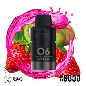 INTO V2 (Compatible IGET Bar Plus) Straberry Kiwi (Pod Only No Battery)